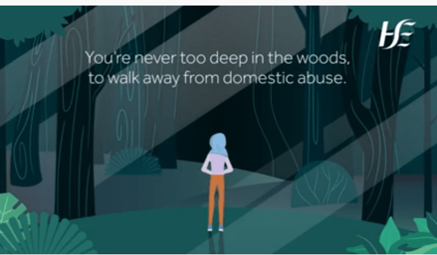You’re never too deep in the woods, to walk away from domestic abuse